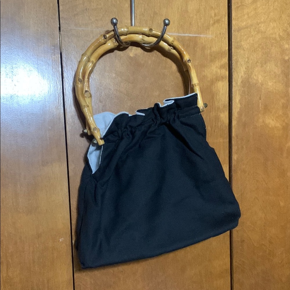 Bamboo Handle Women's Bag